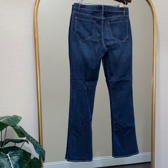 Simply Vera Vera Wang Dark Blue Boot Cut Jeans Size 10 - Picture 3 of 7